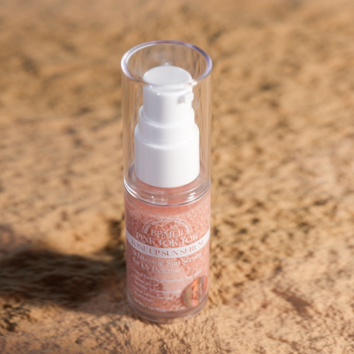 Bbmeii Pink Tok Tok Tone Up Sun Serum 4
